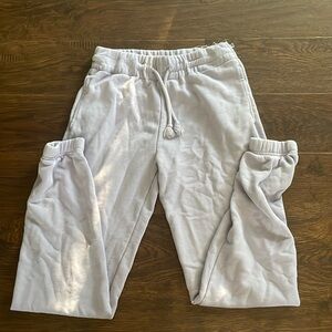Lilac airy af fleece sweatpants